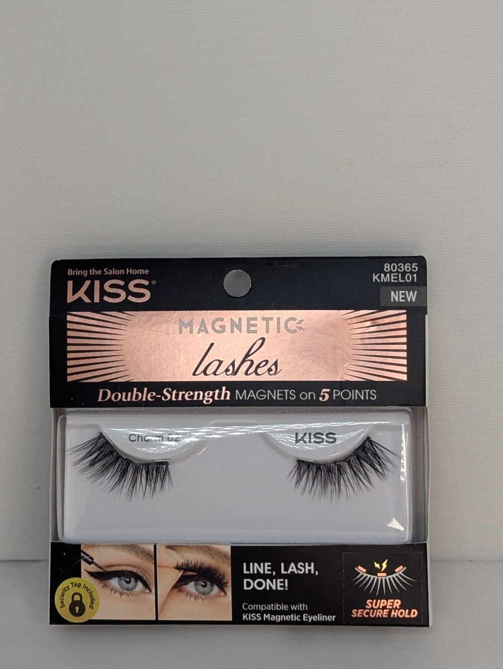 KISS Magnetic Double-Strength False Lashes - Black